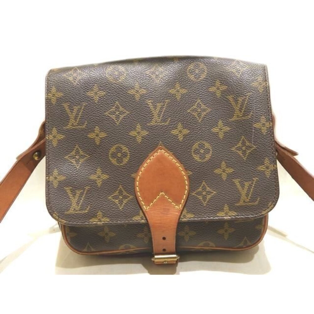 LOUIS VUITTON Cartouchiere Shoulder Bag Crossbody Monogram